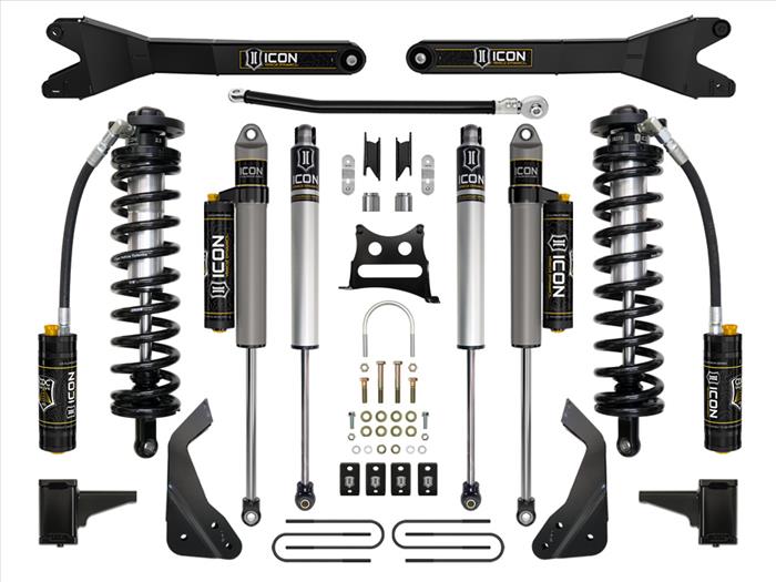 ICON 08-10 Ford F250/F350 4-5.5" Stage 5 Coilover Conversion System (K63125R)