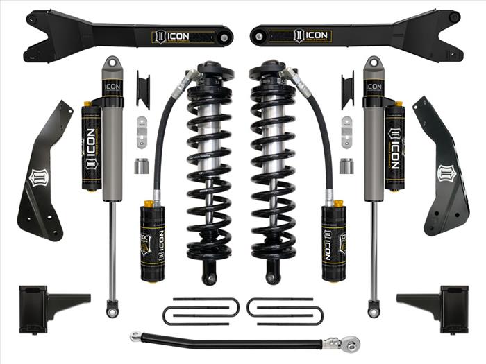 ICON 11-16 Ford F250/F350 4-5.5" Stage 4 Coilover Conversion System (K63134R)