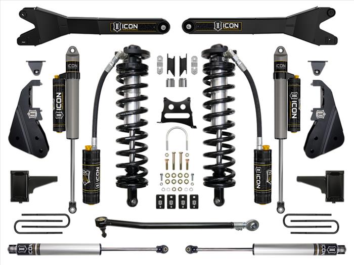 ICON 17-22 Ford F250/F350 4-5.5" Stage 5 Coilover Conversion System (K63155R)