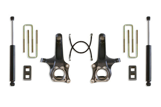 Maxtrac 4" Lift Kit for 2015-2022 Chevrolet Colorado 2WD (K880442)