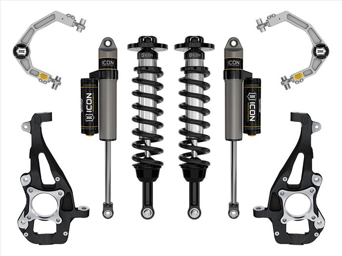 ICON 21-23 Ford F150 4WD 3.5-4.5" Stage 2 Suspension System (K93142)