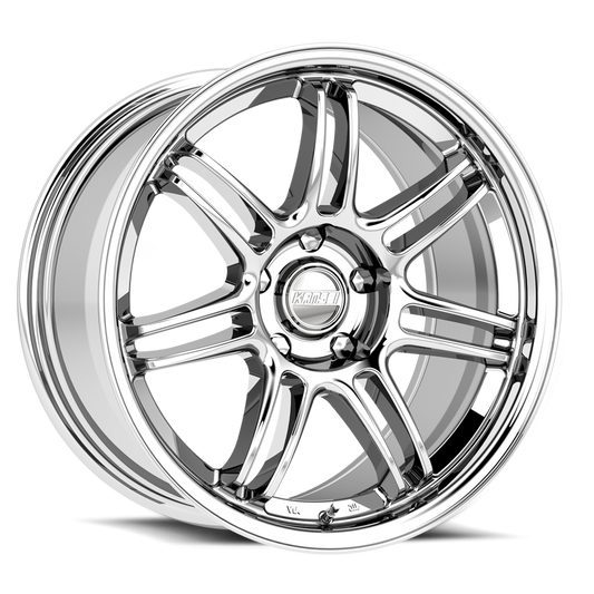 Kansei K17X SEVEN Chrome Wheel 19x9.5 5x114.3 +22mm (K17X-199512+22)