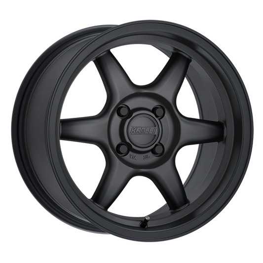Kansei K11SB Tandem Satin Black Wheel 15x8 4x100 +25mm (K11SB-158010+25)