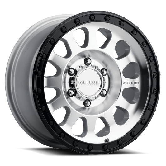 Method Race Wheels MR315 Machined With Black Ring 17x8.5 8x6.5 +25mm (MR315785801625)
