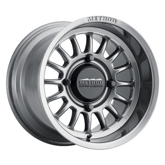Method Race Wheels MR411 UTV Bead Grip Titanium 15x7 4x136 +38mm (MR41157047852)