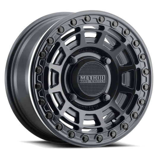 Method Race Wheels MR415 UTV Beadlock Double Black 15x7 4x136 +38mm (MR415570471052B)