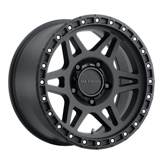 Method Race Wheels MR312 Black 17x9 5x127 -12mm (MR31279050512N)