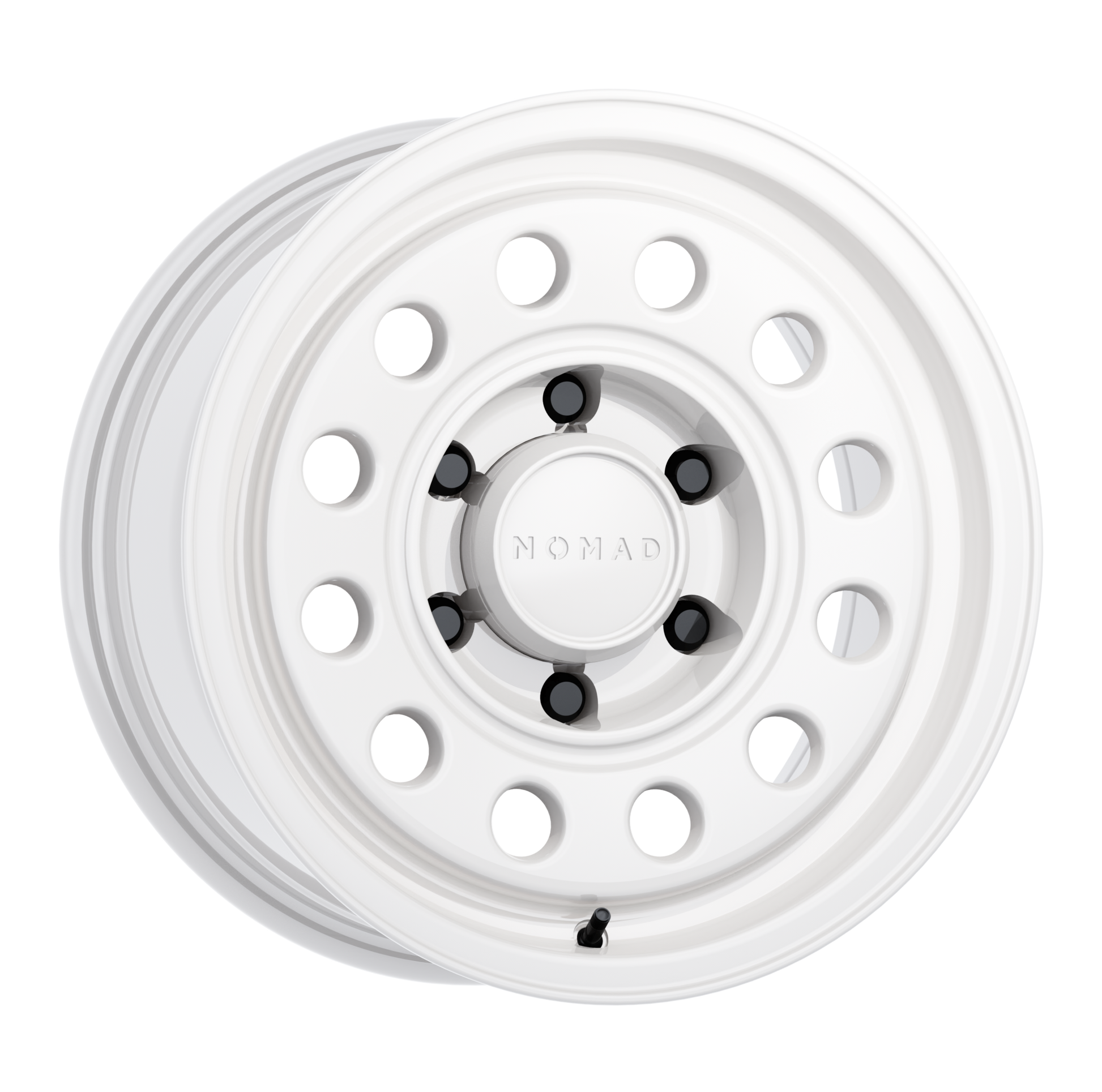 Nomad CONVOY White 18X8 5X130 +25mm (N501SA-88031+25)