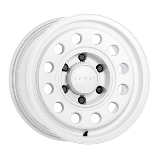 Nomad CONVOY White 17X8.5 6X139.7 25mm (N501SA-78560+25)