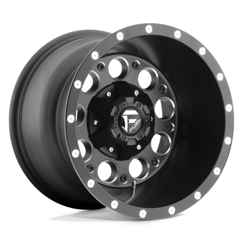 Fuel Off-Road D525 REVOLVER Black Wheel 15X10 6x139.7 -43 (D52515008337)