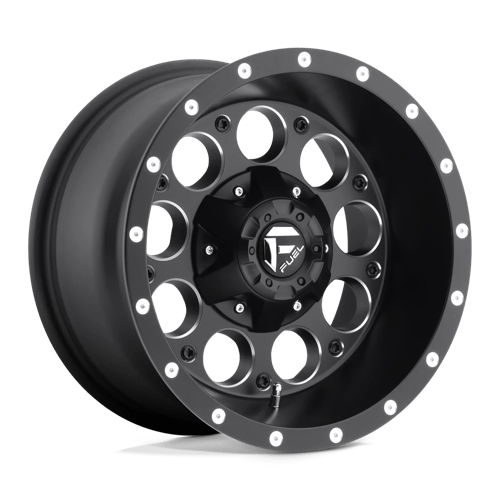 Fuel Off-Road D525 REVOLVER Black Wheel 15X8 6x139.7 -18 (D52515808337)