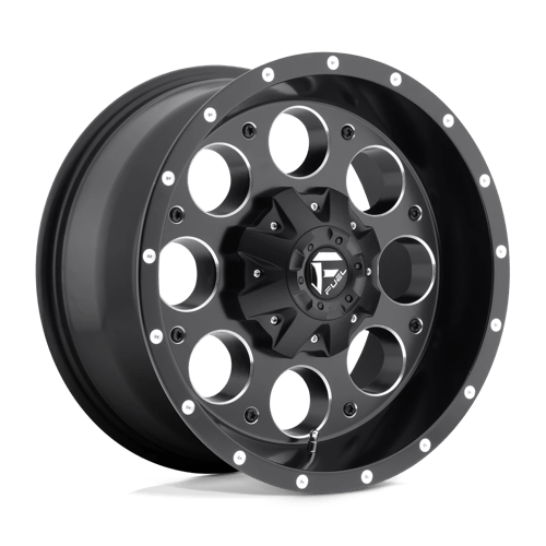 Fuel Off-Road D525 REVOLVER Black Wheel 16X8 BLANK +18 (D52516800052D)