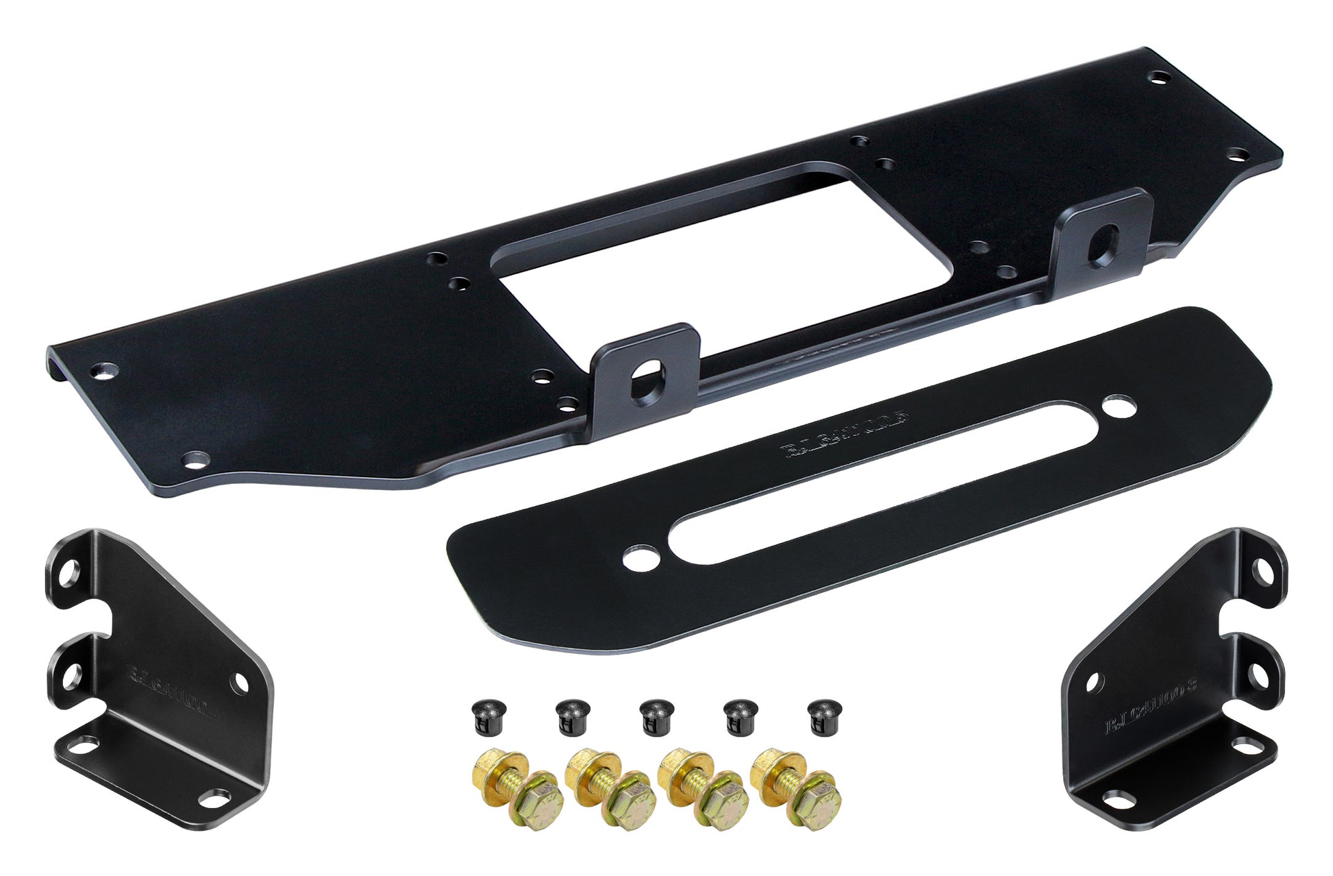 RockJock JL/JT Winch Plate Kit (RJ-641100-101)