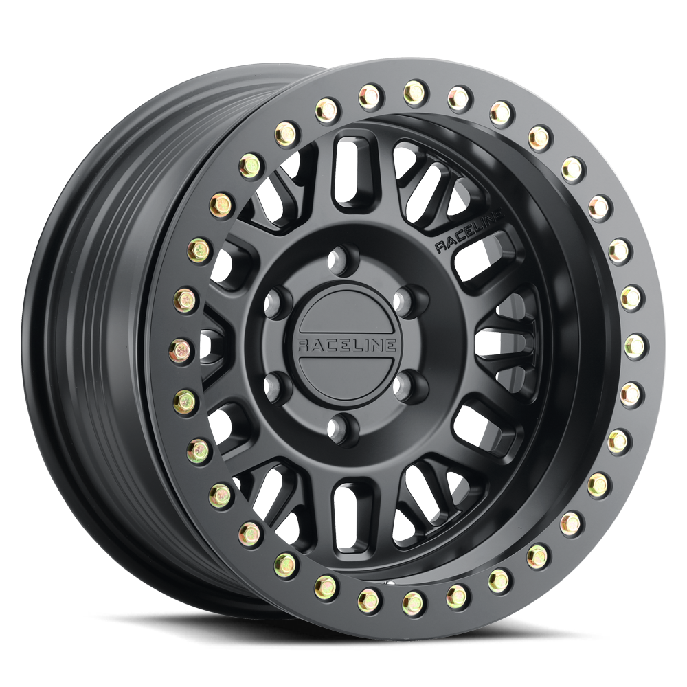 Raceline RT951B Ryno Cast Beadlock Black Wheel 17x9 8x170 -38mm/3.5"BS (RT951B-79081-38)