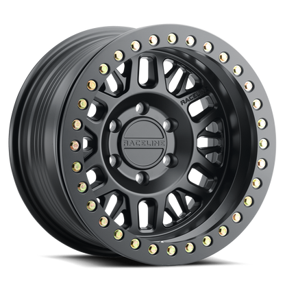 Raceline RT951B Ryno Cast Beadlock Black Wheel 17x9 8x170 -38mm/3.5"BS (RT951B-79081-38)