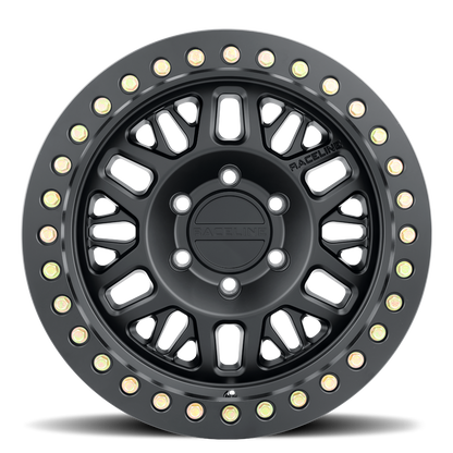 Raceline RT951B Ryno Cast Beadlock Black Wheel 17x9 5x5 -38mm/3.5"BS (RT951B-79050-38)