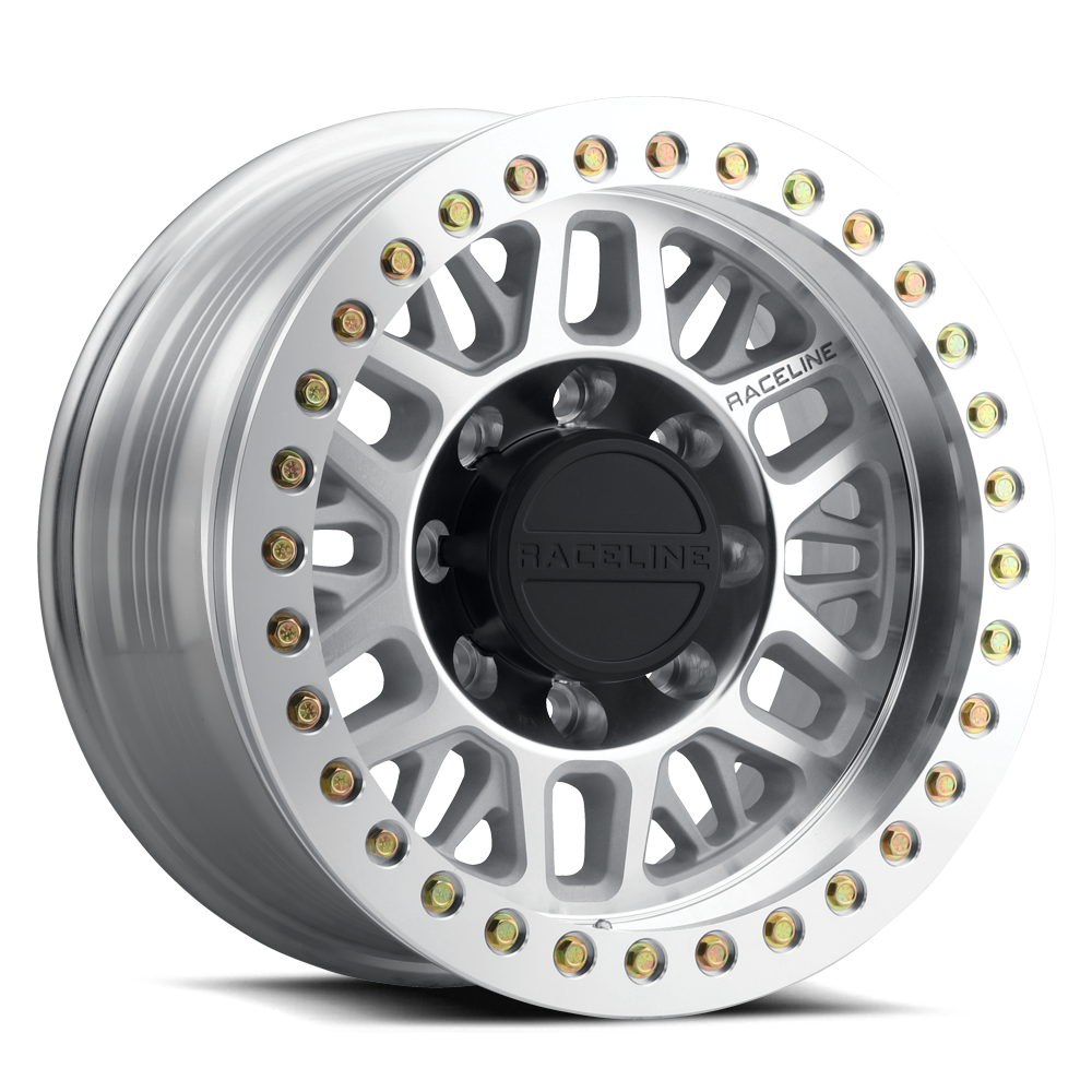 Raceline RT951M Ryno Cast Beadlock Machined Wheel 17x9 5x139.7 -12mm (RT951M-79055-12)