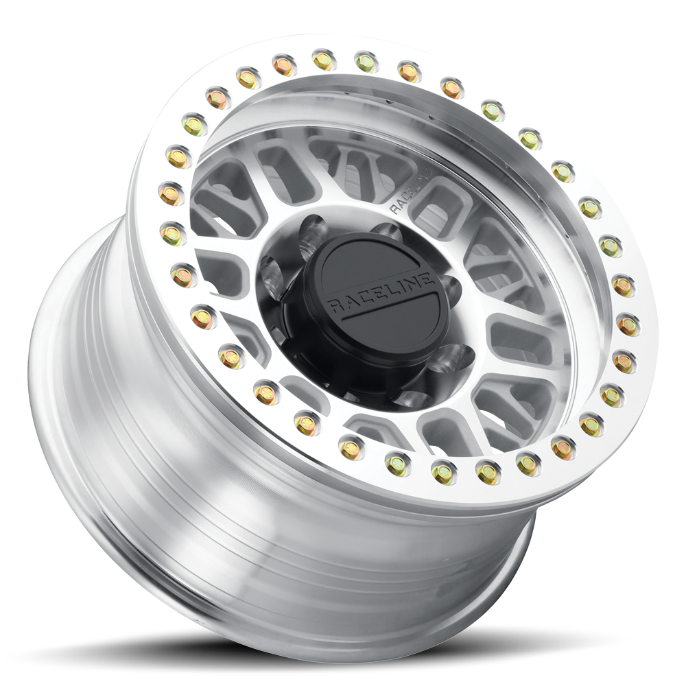 Raceline RT951M Ryno Cast Beadlock Machined Wheel 17x9 6x135 -12mm/4.5"BS (RT951M-79065-12)