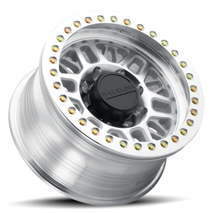 Raceline RT951M Ryno Cast Beadlock Machined Wheel 17x9 6x135 -12mm/4.5"BS (RT951M-79065-12)