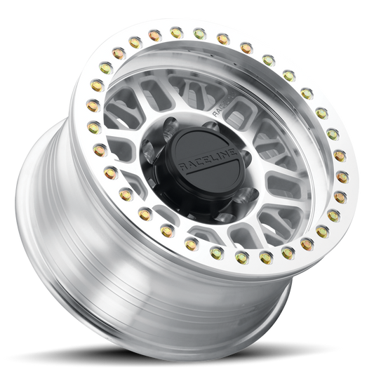 Raceline RT951M Ryno Cast Beadlock Machined Wheel 17x9 6x135 -12mm/4.5"BS (RT951M-79065-12)
