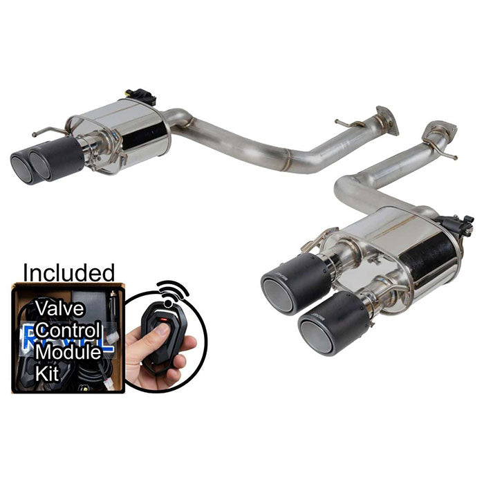 Revel Medallion Touring Premier Carbon Tips Exhaust for 2021-2025 Lexus IS 500 (T71180C)