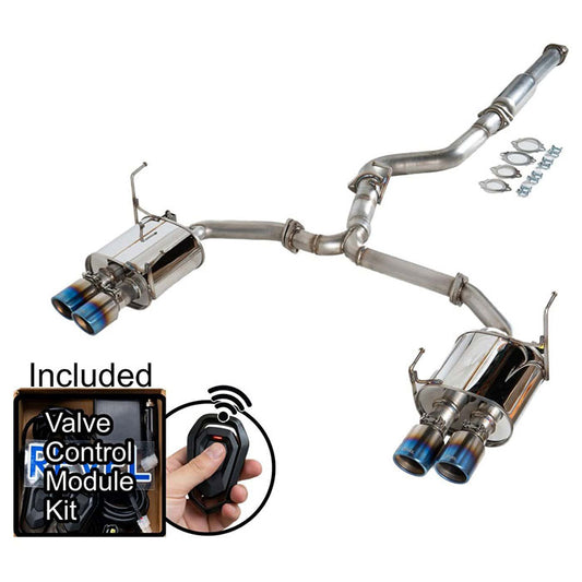 Revel Medallion Touring Premier Titanium Tips Exhaust for 2022-2025 Subaru WRX (T71206T)