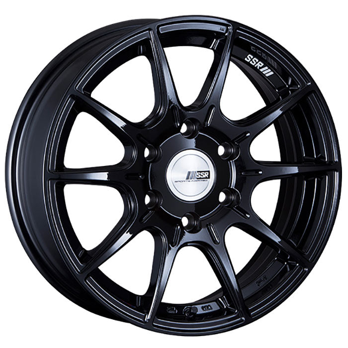 SSR Devide X01H Gloss Black Wheel 17x6.5 6x139.7 +38mm (XD17650+3806OGB)