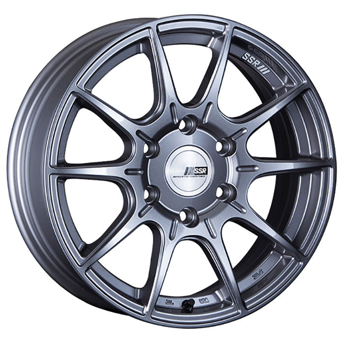 SSR Devide X01H Dark Silver Wheel 16x6.5 6x139.7 +38mm (XD16650+3806ODK)