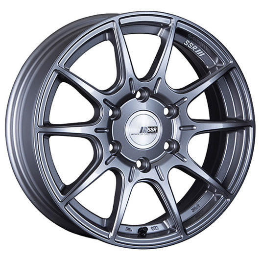 SSR Devide X01H Dark Silver Wheel 17x6.5 6x139.7 +38mm (XD17650+3806ODK)