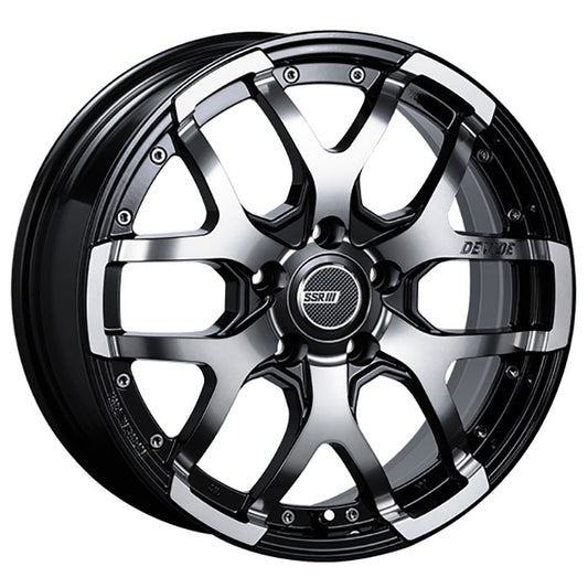 SSR Devide ZS Ash Black Wheel 17x7 5x114.3 +40mm (ZS17700+4005GAB)