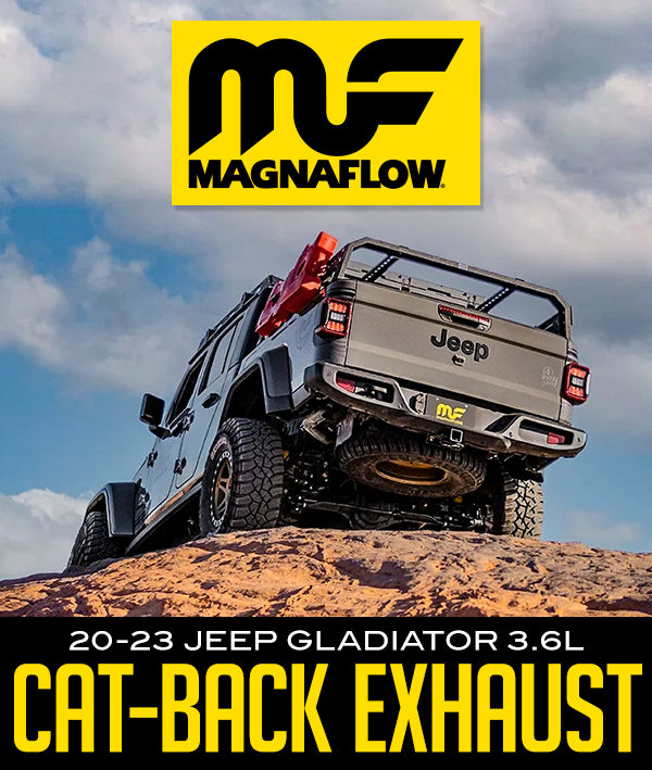 Magnaflow Overland Series Cat-Back Exhaust for 2020-2023 Jeep Gladiator JT