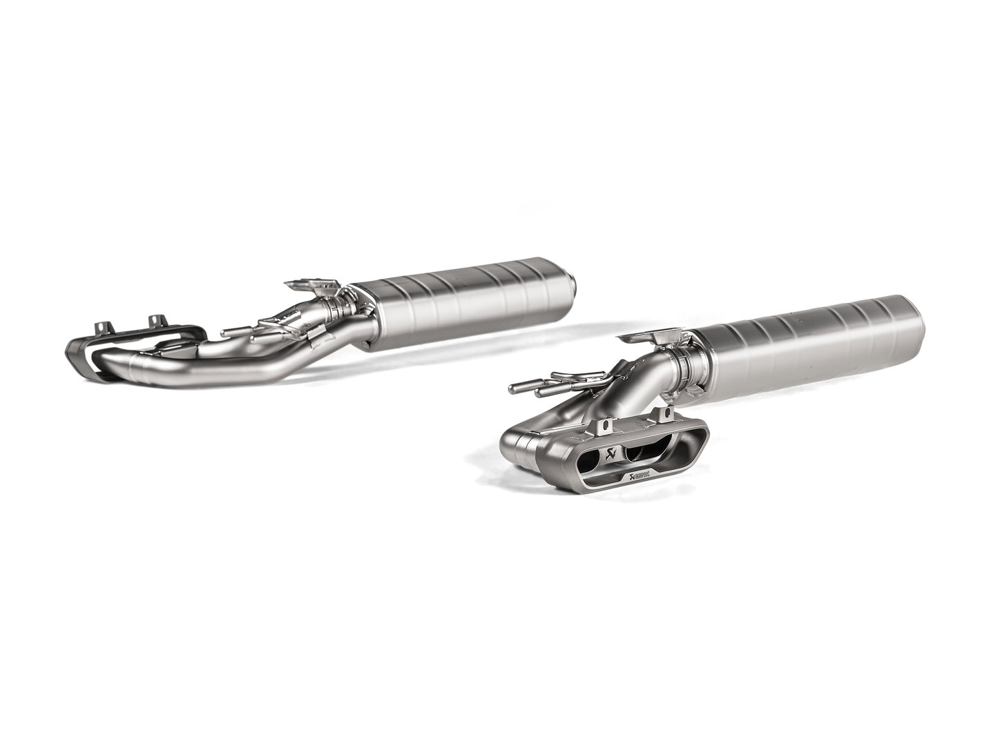 Akrapovic Slip-On Titanium Exhaust for 2021 Merceds G500/G550 W463A (S-ME/TI/17)