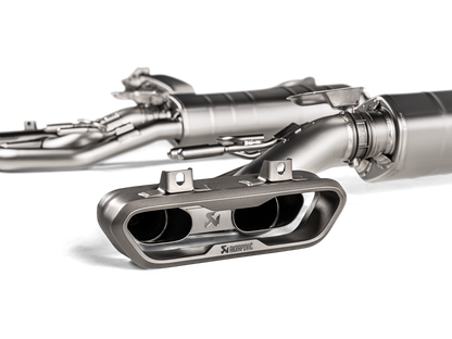 Akrapovic Slip-On Titanium Exhaust for 2021 Merceds G500/G550 W463A (S-ME/TI/17)