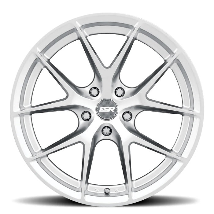 ESR RF2 Silver Wheel 18x10.5 5x114.3 +22mm – LSD Motorsports
