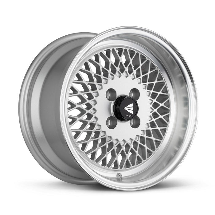 Enkei ENKEI92 Silver Machined Wheel 15x7 4x100 +38mm (465-570-4938SP)
