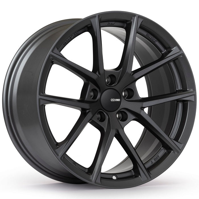 Enkei Helix Gunmetal Wheel 19x9.5 5x114.3 +40mm (549-995-6540GM)