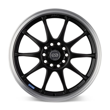 Enkei J10 Black Wheel 18x7.5 5x100/114 +38mm (409-875-12BK)