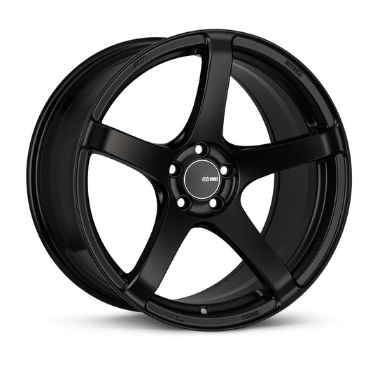 Enkei Kojin Black Wheel 18x8.5 5x114.3 +35mm (476-885-6535BK)