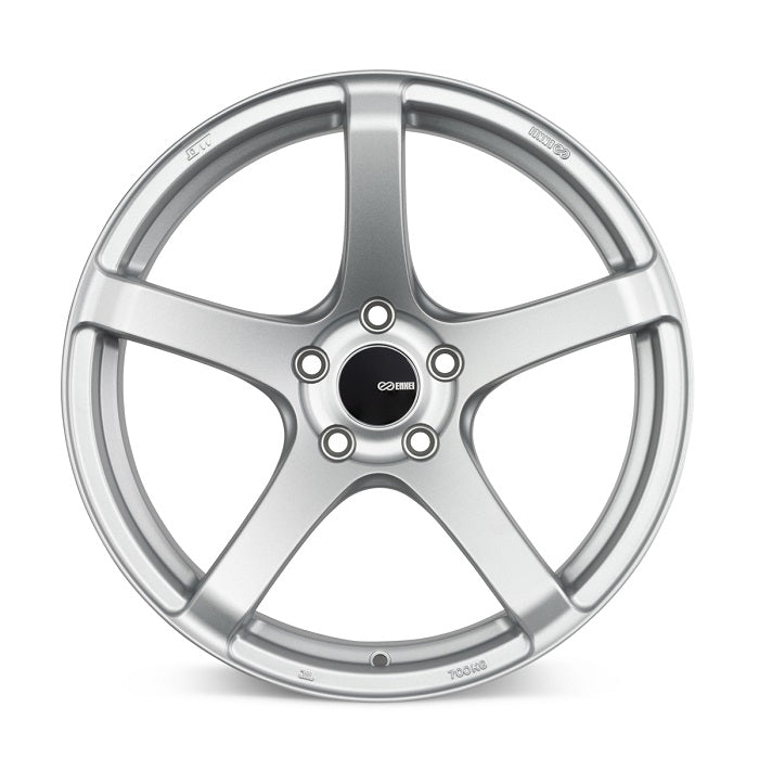 Enkei Kojin Silver Wheel 18x8.5 5x112 +42mm (476-885-4442SP)