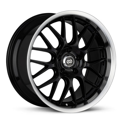 Enkei LUSSO Black Machined Lip Wheel 18x8 5x114.3 +40mm (469-880-6540BK)