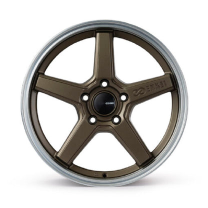 Enkei Quasar Matte Bronze Wheel 17x7.5 5x100 +45mm (550-775-8045ZP)