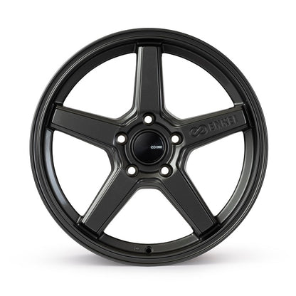 Enkei Quasar Gunmetal Wheel 17x7.5 5x100 +45mm (550-775-8045GM)