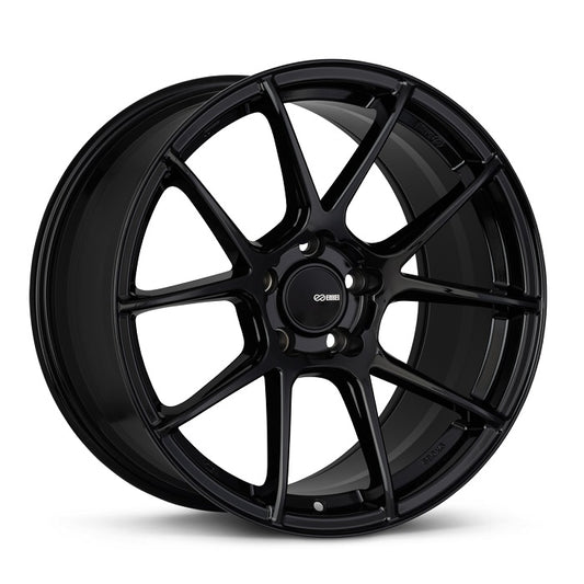 Enkei TS-V Black Wheel 17x8 5x114.3 +45mm (522-780-6545BK)