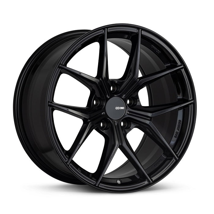 Enkei TSR-X Black Wheel 18x9.5 5x100 +45mm (529-895-8045BK)