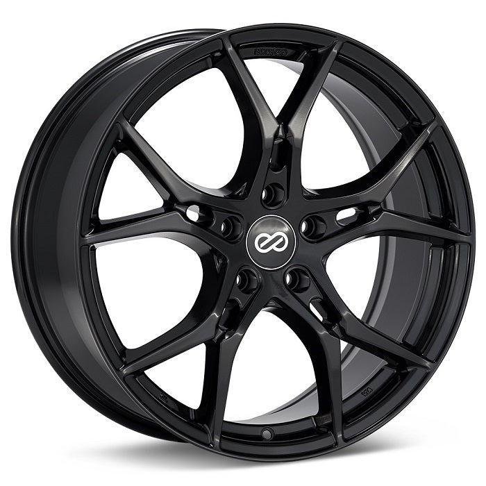 Enkei VULCAN Black Wheel 19x8 5x114.3 +35mm (517-980-6535BK)