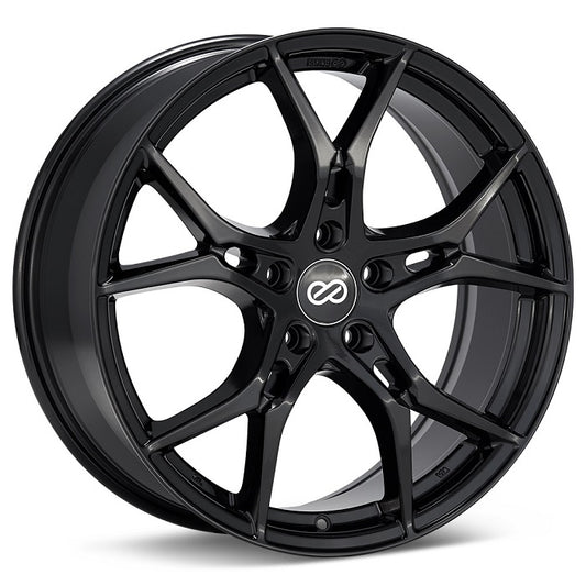 Enkei VULCAN Black Wheel 19x8 5x114.3 +35mm (517-980-6535BK)