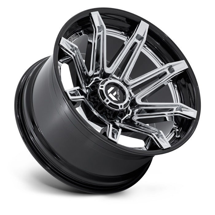 Fuel Off-Road FC401PB Brawl Chrome Wheels