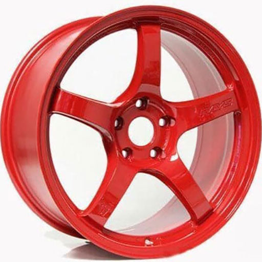 Rays Gram Lights 57CR Milano Red Wheel 18x9.5 5x114.3 +38mm