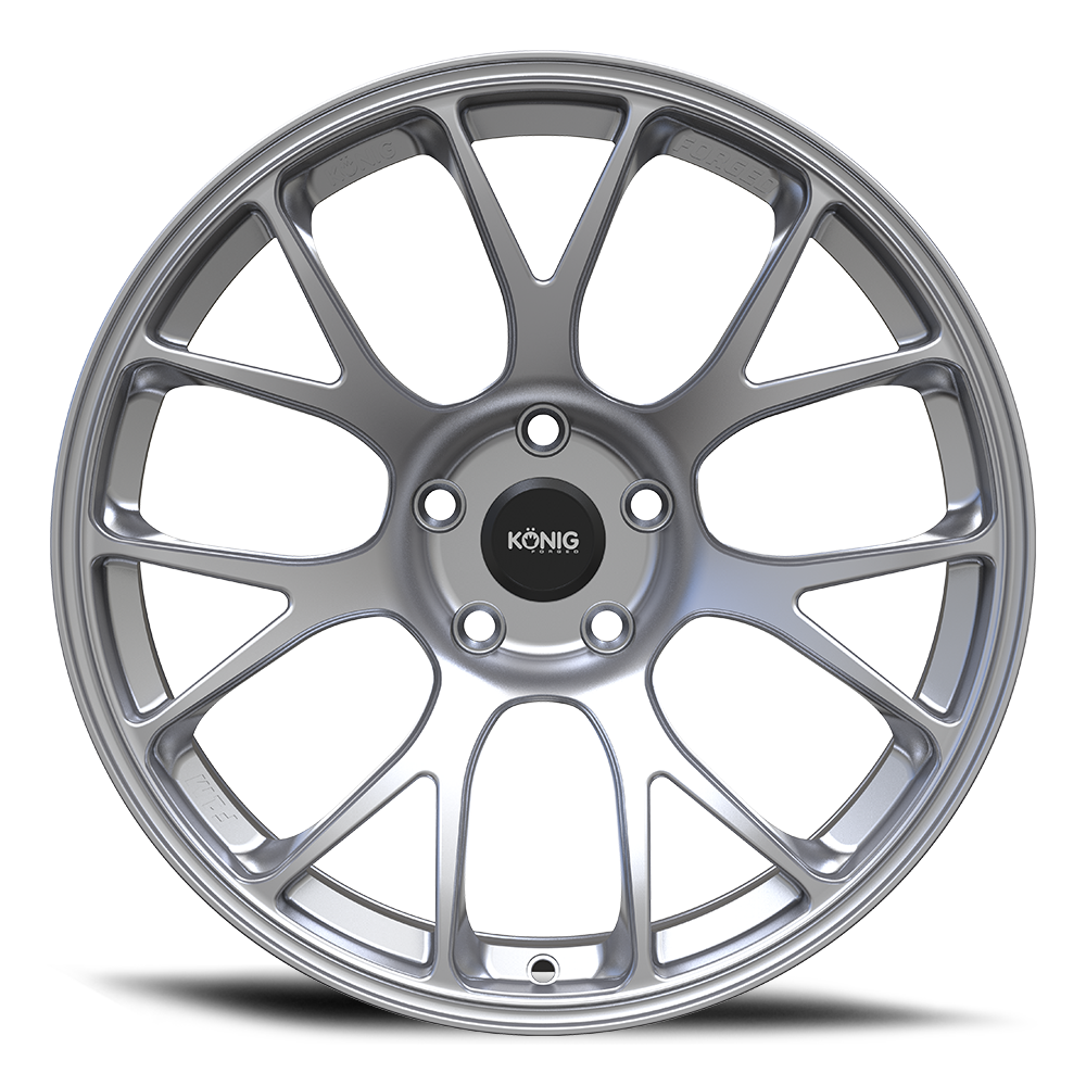 KONIG FORGED F1M 17x9 4x100 ET45 ASH SILVER