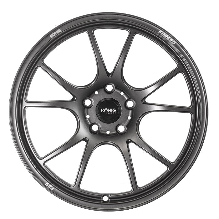 KONIG FORGED F3S 18x12 5x130 ET65 SATIN CHARCOAL